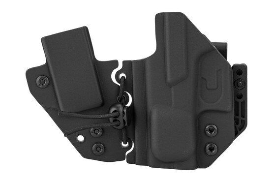 TXC Holsters X1 ALLY Holster Fits Glock 43 in Black is made of Kydex material